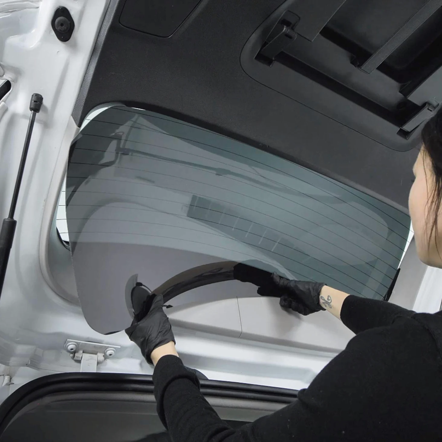 Solarplexius Auto-Sonnenschutz Scheiben-Tönung passgenau für VW 3-Türer Golf V Bj. 03-08 Keine Folie Komplettsatz
