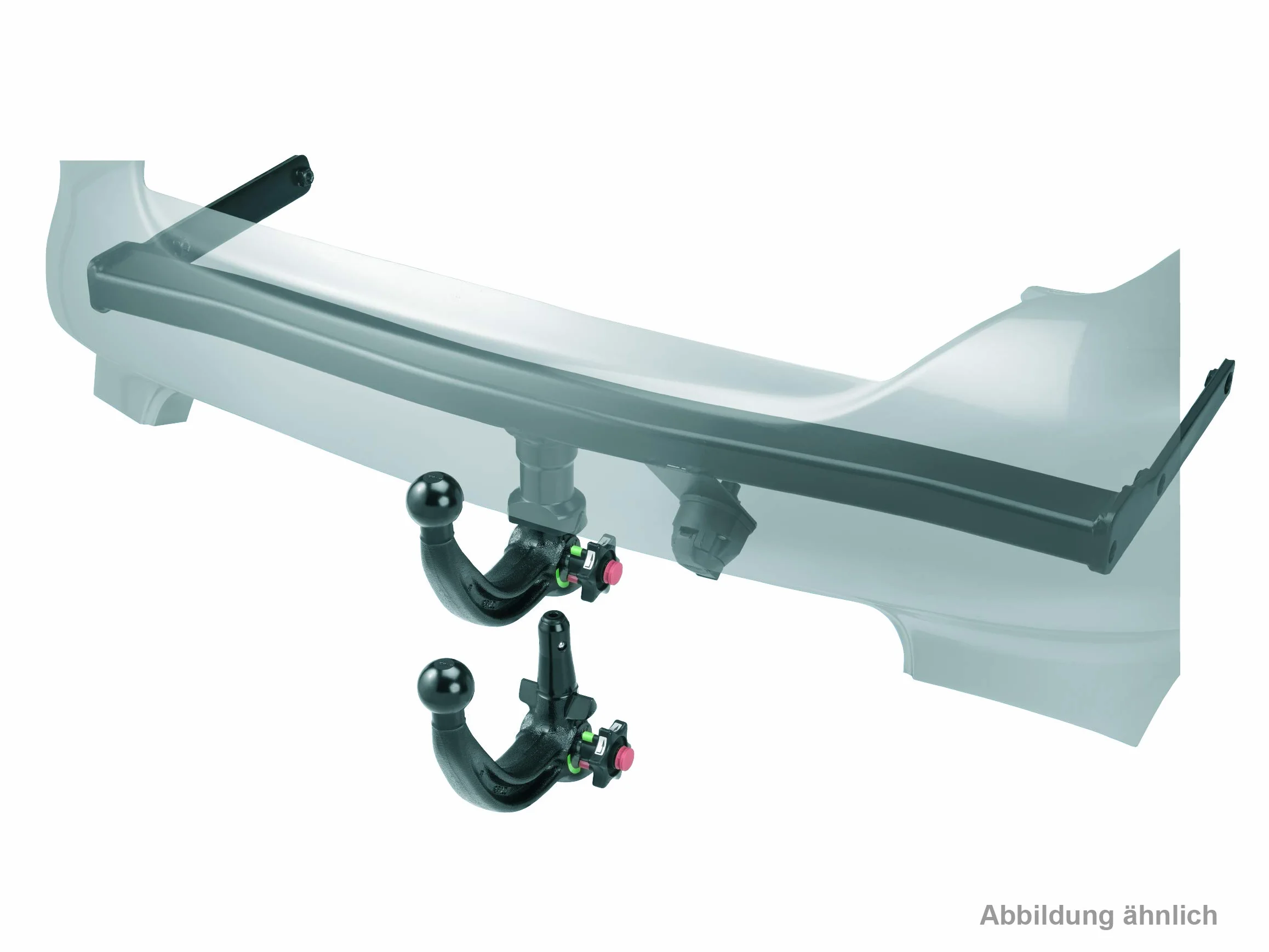 Westfalia Abnehmbare Anhängerkupplung für Ford Mondeo Limousine/Turnier (BJ 01/2015-04/2022) - im Set mit 13-pol. fzg.-spez. Westfalia Elektrosatz