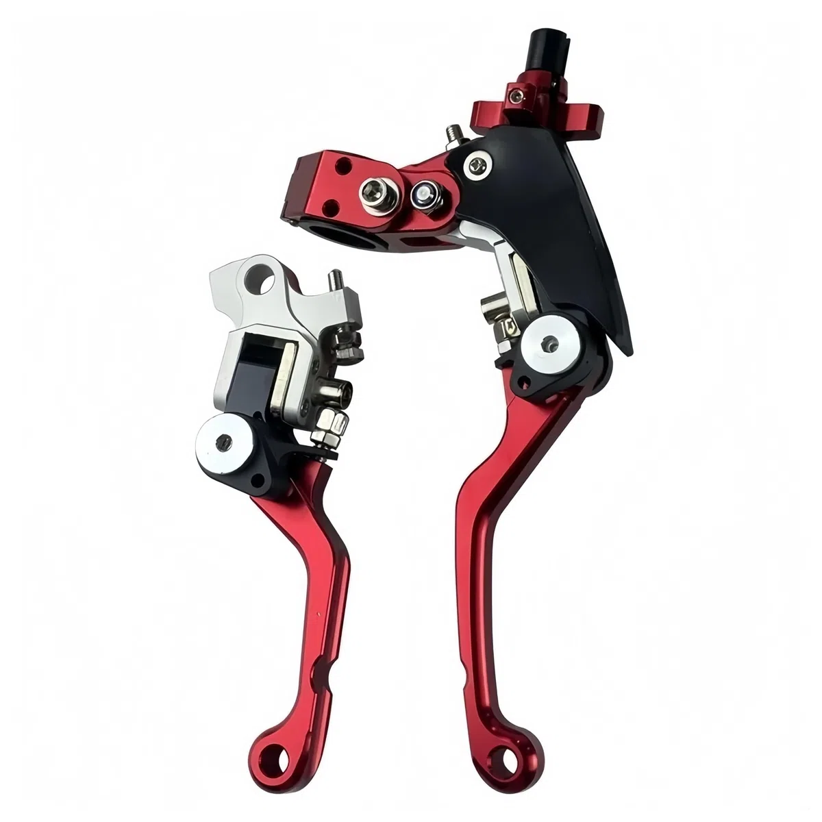 Motorradbremshebel Für Honda CRF YZF EXC Bosuer Motorrad Kupplungs- und Bremshebel Zweifinger