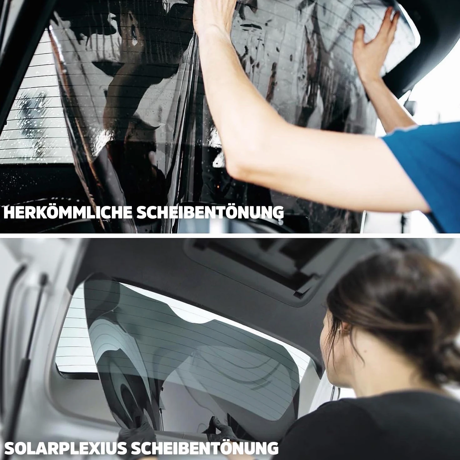 Solarplexius Auto-Sonnenschutz Scheiben-Tönung passgenau für VW 3-Türer Golf V Bj. 03-08 Keine Folie Komplettsatz
