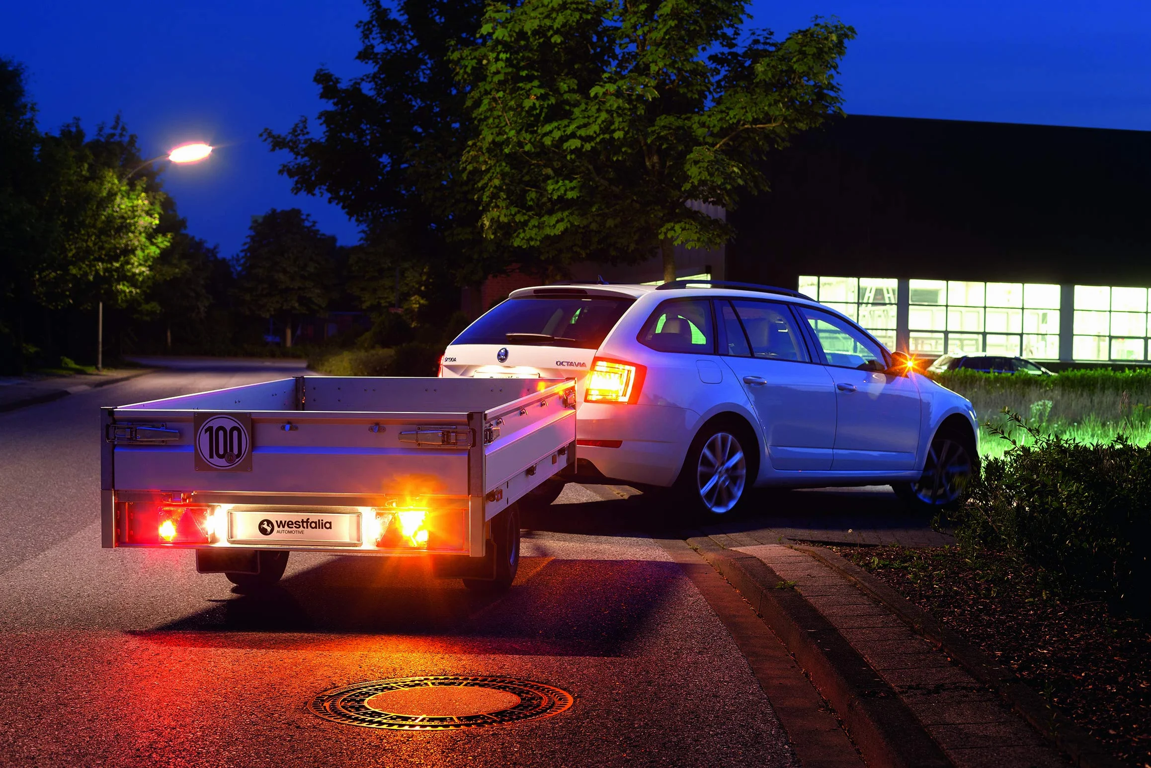 Westfalia Abnehmbare Anhängerkupplung für Ford Mondeo Limousine/Turnier (BJ 01/2015-04/2022) - im Set mit 13-pol. fzg.-spez. Westfalia Elektrosatz