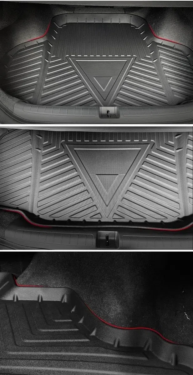 Kofferraummatte Aus TPE Für Cadillac XT4 2018 2019 2020 2021 2022 2023 2024 wasserdichte rutschfeste Laderaumauskleidung