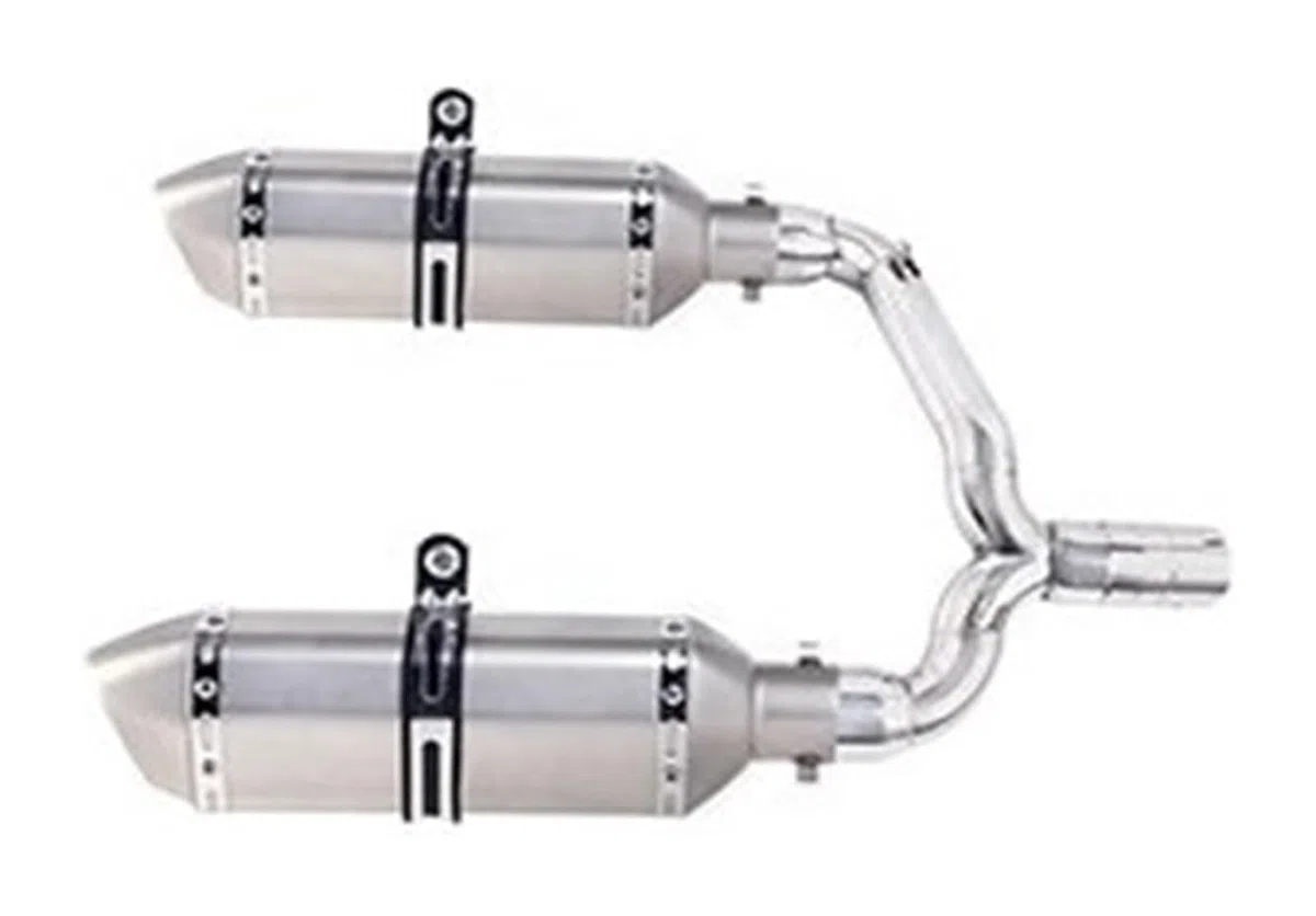 Auspuff Abgasanlage Für Suzuki Für GSR400 Für GSR600 Für BK400 Für BK600 GSR Vollschalldämpfer-Fluchtsystem Slip-On Modifiziertes Verbindungsrohr Motorradauspuff Motorrad(4)